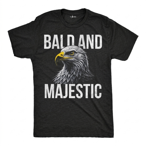 Majestic Bald Eagle T-Shirt