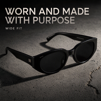 Vyllum's Astra | Modern Flat-Lens Cat-Eye Sunglasses