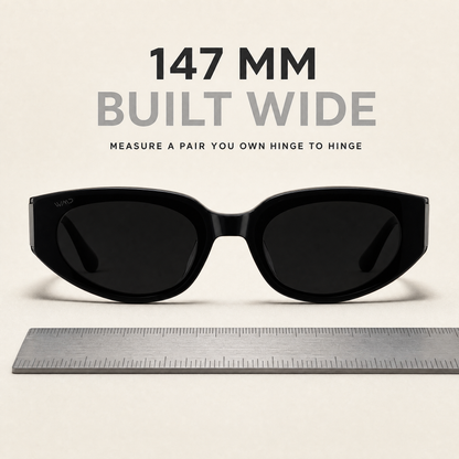 Vyllum's Astra | Modern Flat-Lens Cat-Eye Sunglasses