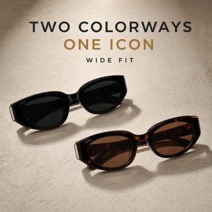 Vyllum's Astra | Modern Flat-Lens Cat-Eye Sunglasses