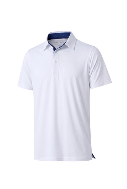 Quick-Dry Moisture-Wicking Golf Polo Shirt