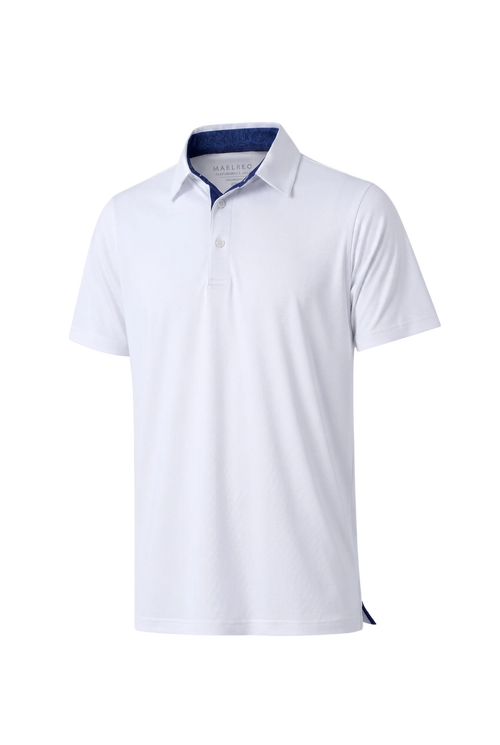 Quick-Dry Moisture-Wicking Golf Polo Shirt