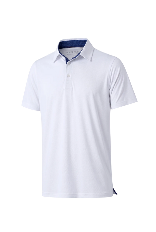 Quick-Dry Moisture-Wicking Golf Polo Shirt
