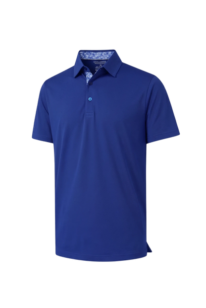 Quick-Dry Moisture-Wicking Golf Polo Shirt