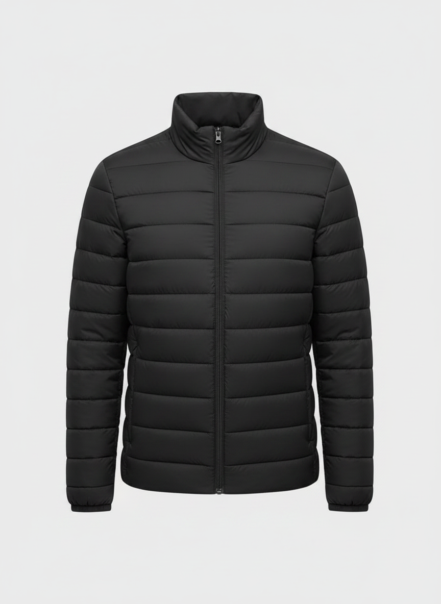 AutumnWinter Casual Warm Mens Stand-collar Short Jacket