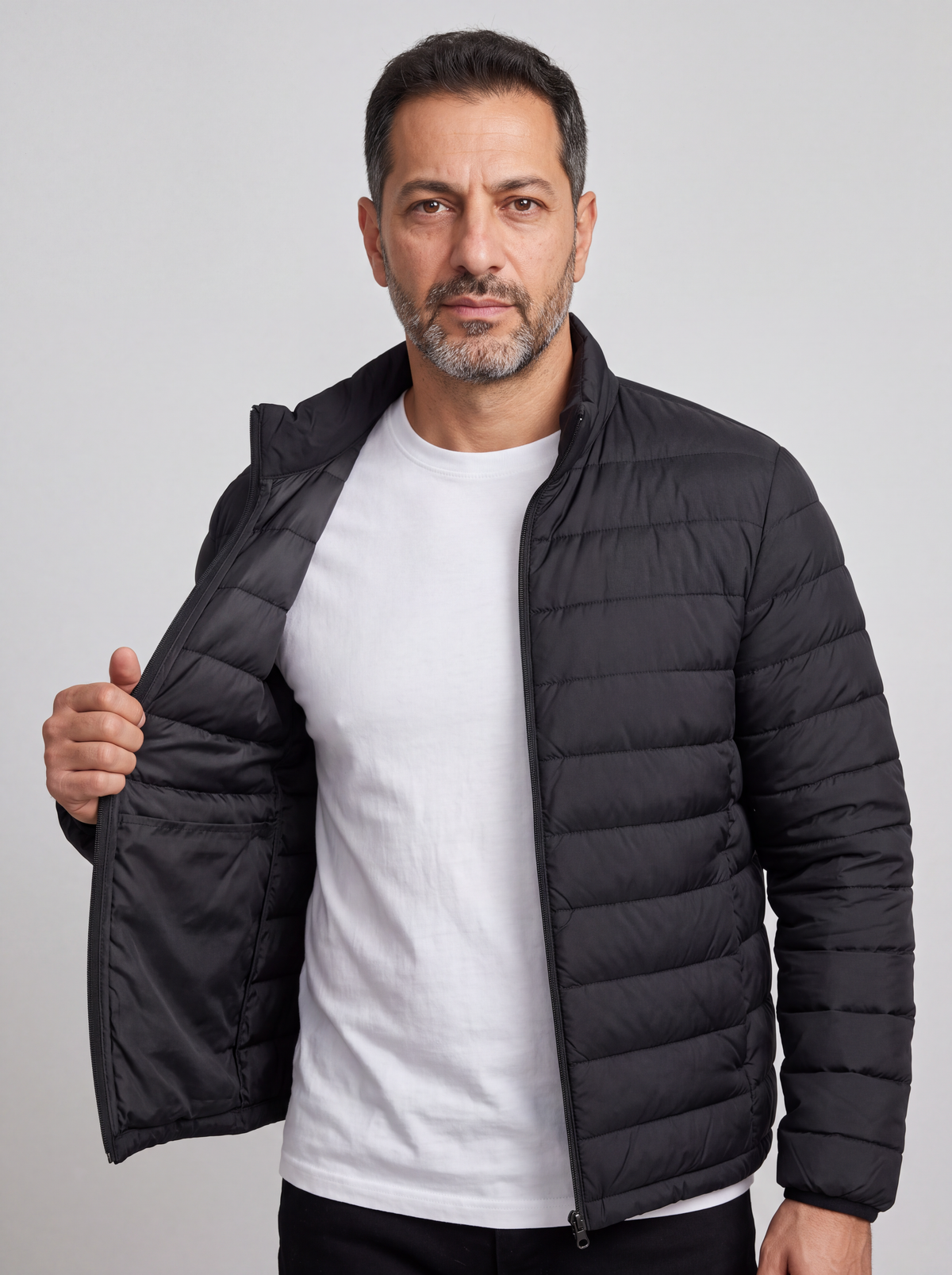 AutumnWinter Casual Warm Mens Stand-collar Short Jacket